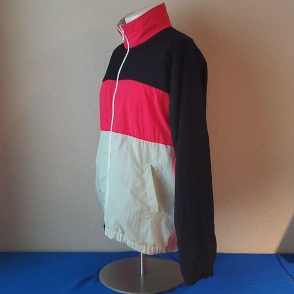 VTG Cheetah Mervyns Nylon Windbreaker Jacket SZ M - Picture 6 of 14